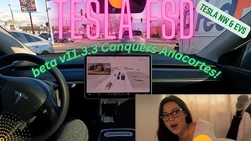 Watch Tesla FSD Beta v11.3.3 Conquer Anacortes: No Interventions Needed!