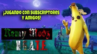 Fortnite y Forza 5 con amigas y suscriptores escuadron  duos trios  y salvar al mundo !!!!!!!!!!!