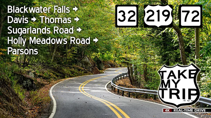A Scenic 4K Drive Around West Virginia in the Fall...