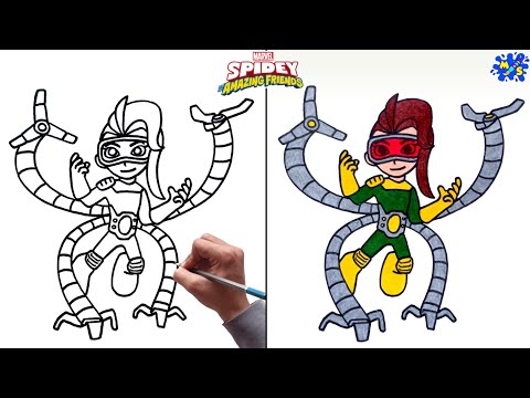 How To Draw Doctor Octopus Step By Step Tutorial