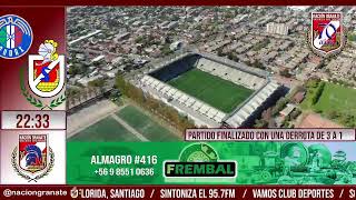 AUDAX ITALIANO VS. CLUB DEPORTES LA SERENA