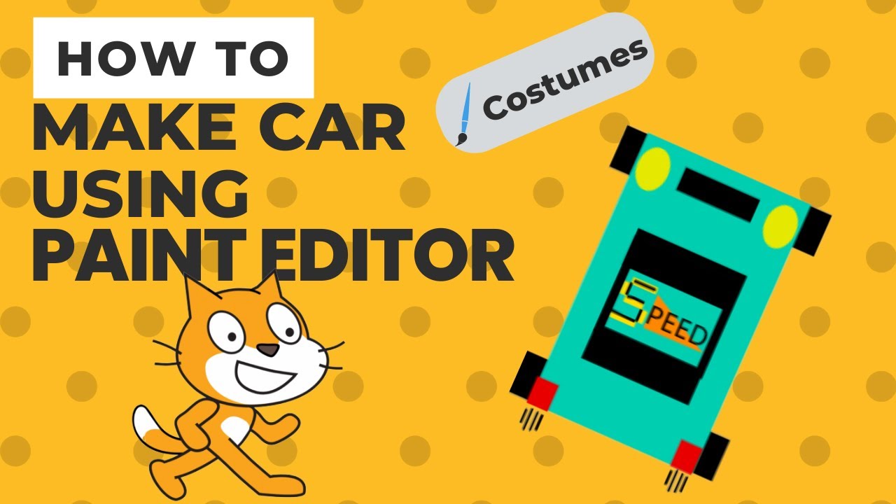 Scratch Tutorial How To Use Scratch Paint Editor Learn Scratch YouTube