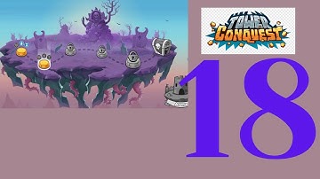 TOWER DEFENS/TOWER CONQUEST offline:Gameplay Walkthrough (ios, Android)
