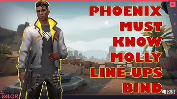 VALORANT PHOENIX BIND - MUST KNOW LINE-UPS