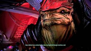 Mass Effect 3: Wrex is jealous of Liara (romance)