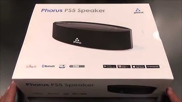 Phorus PS5 Speaker with Play-Fi Multi-Room Wireless Audio Streaming