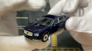 Unboxing Toyota Century color Blue by Kyosho 64 Collection 01