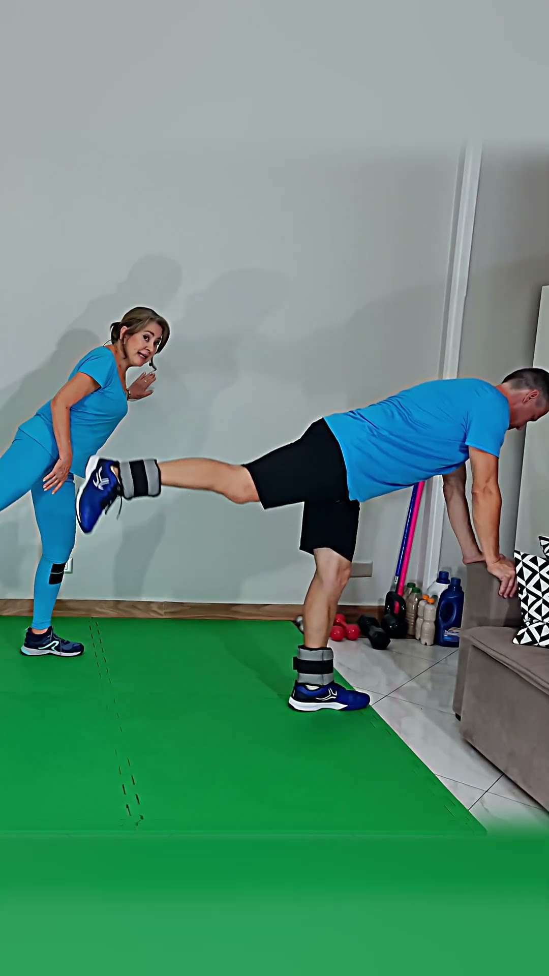 Parte 5 ?️‍♀️??Obtenha uma barriga sequinha e bumbum redondinho com este treino poderoso ???