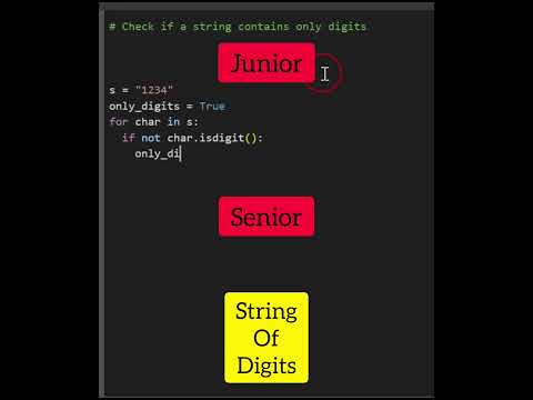 Junior Vs. Senior