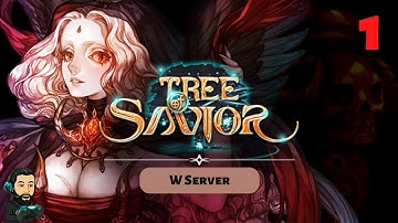 TREE OF SAVIOR Gameplay - W Server - Female Swordman - Part 1 [no commentary]