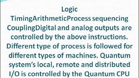 An overview about Modicon Quantum