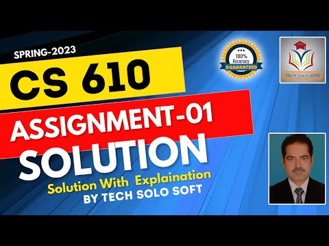 cs610 assignment solution 2023