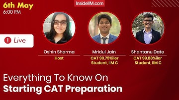 How To Start CAT Preparation At Home | Books, Syllabus, Strategy By CAT 99.7+%ilers