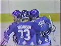 1980 Quebec Nordiques (Canada)- CSKA (Moscow, USSR) 4-6 Friendly hockey match (Super Series)