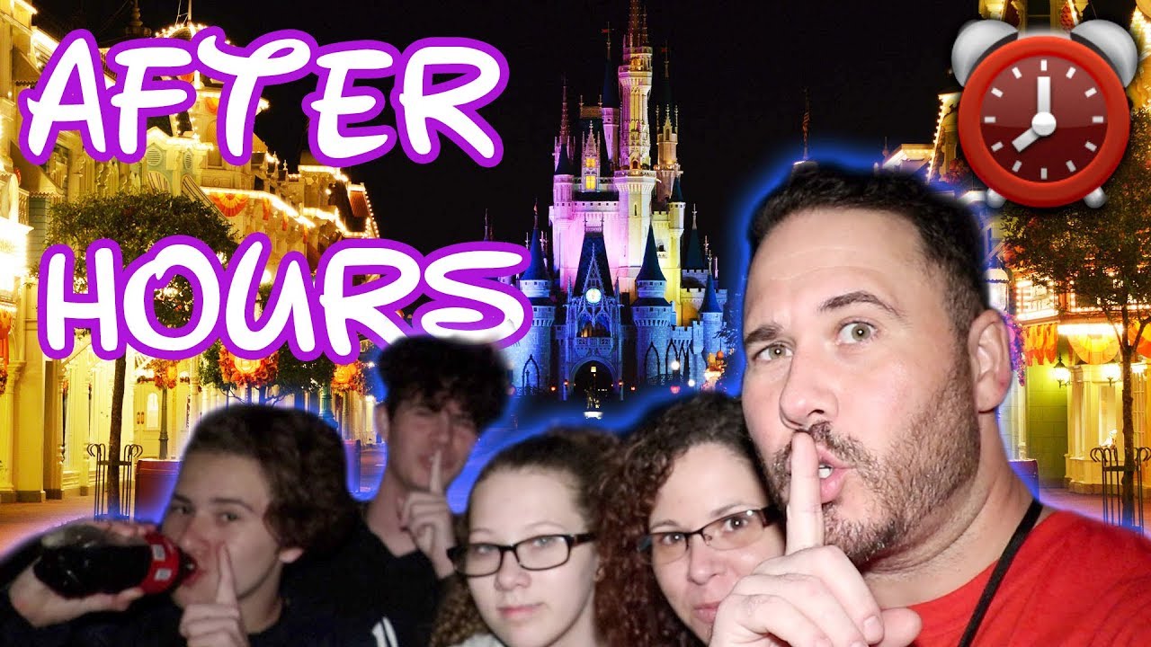 OVERNIGHT CHALLENGE AT WALT DISNEY WORLD (AFTER HOURS) 🌟 OmarGoshTV