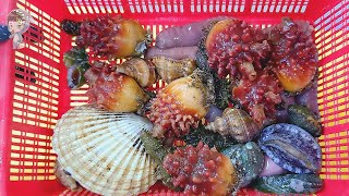 Street Food Asmr Food Fish Cutting Korean Food Asian Seafood Korea Sashimi Making Video 180722 3