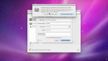 Creating a New User Account - Mac OS X 10.6 - Troubleshooting Pro Tools®