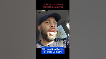 Why You Need To Use a Payroll Company