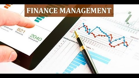 SDM E-Learning: Nature of Financial Management Part-1 (Malini Anchan)