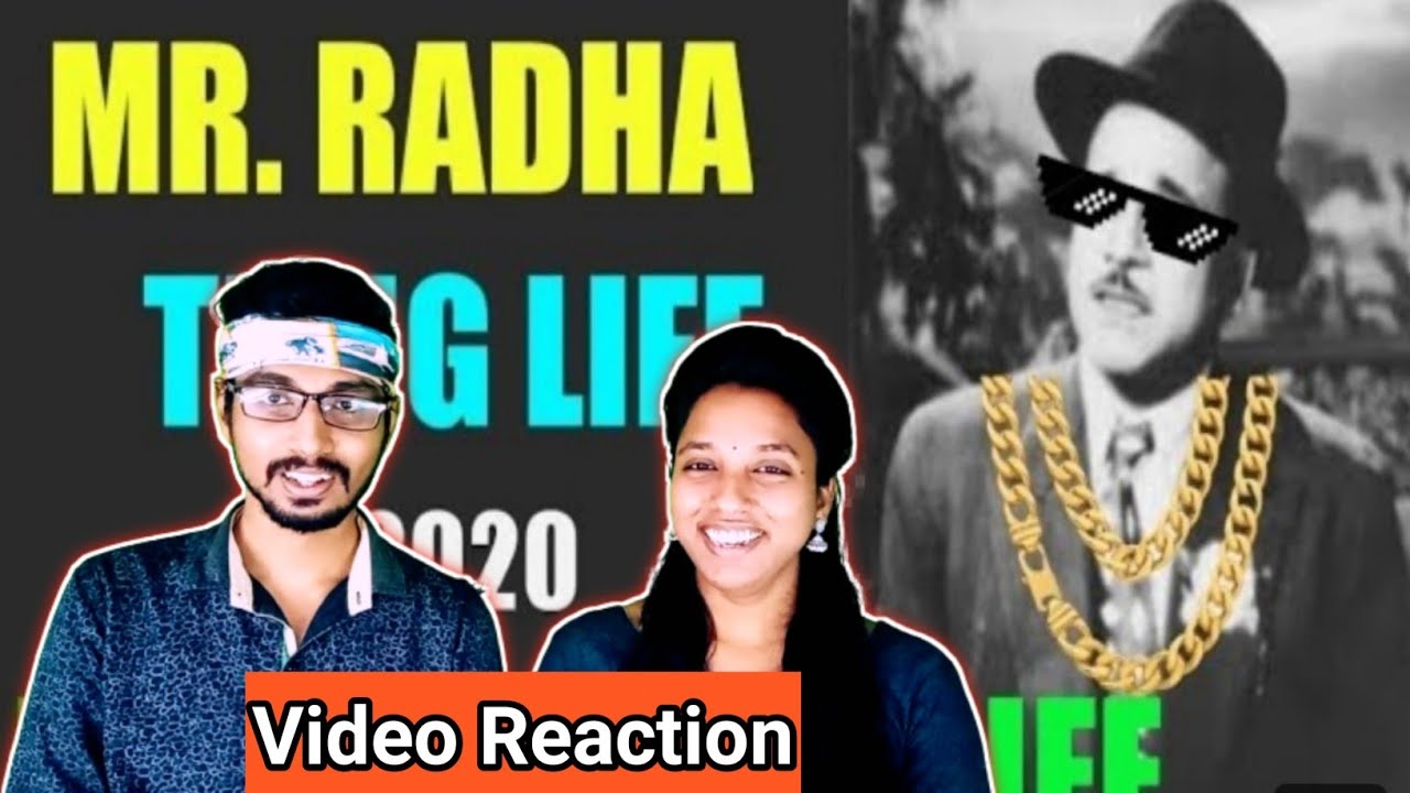 M.R. Radha Thuglife 🤣😂 | Memes Thalaiva Video Reaction |  @abiraje