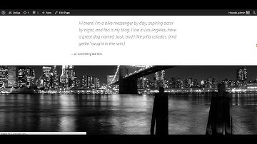 Wordpress Easy Parallax