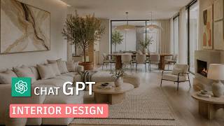ChatGPT for INTERIOR DESIGNERS: Turn Your PINTEREST Board Into a Dream Living Room