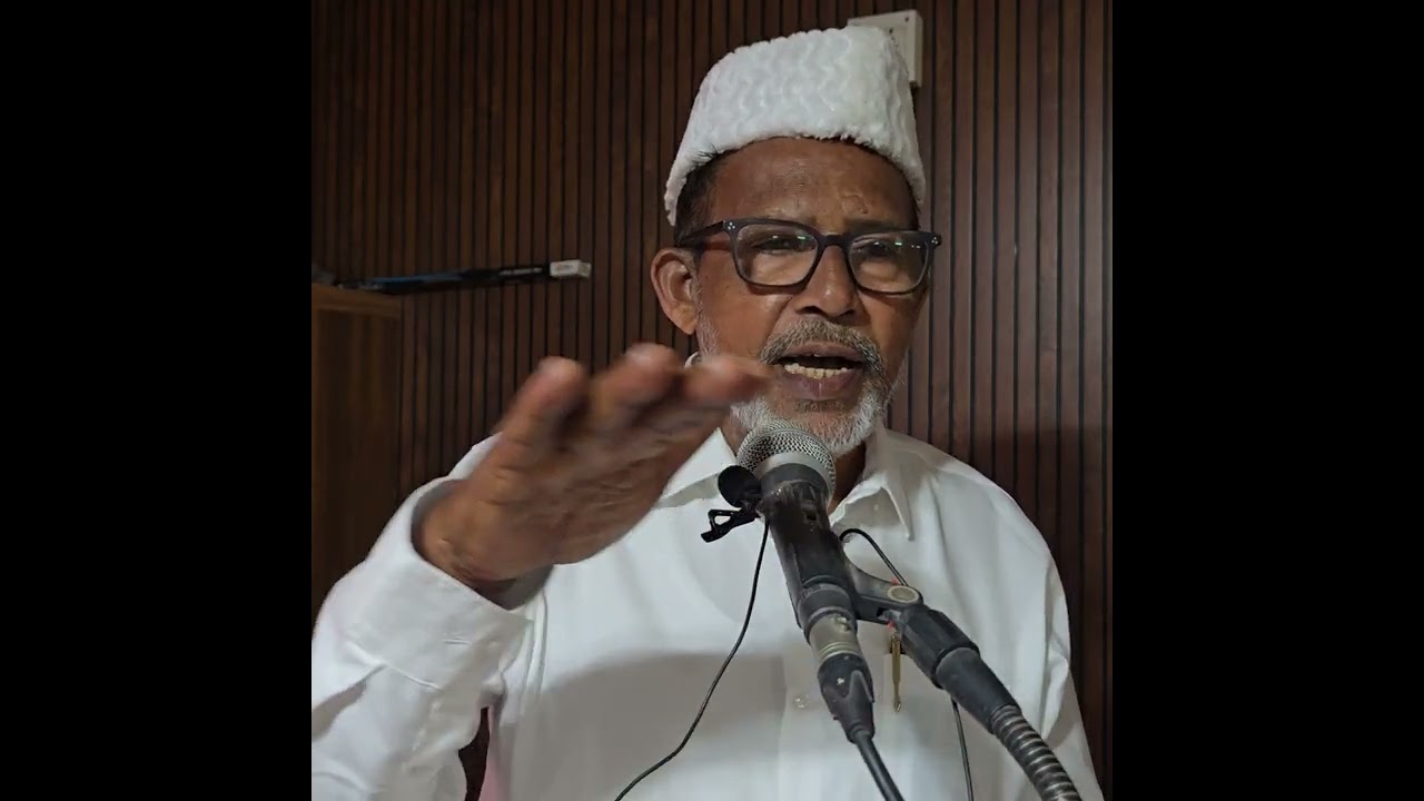 Friday speech.. CM Moulavi 