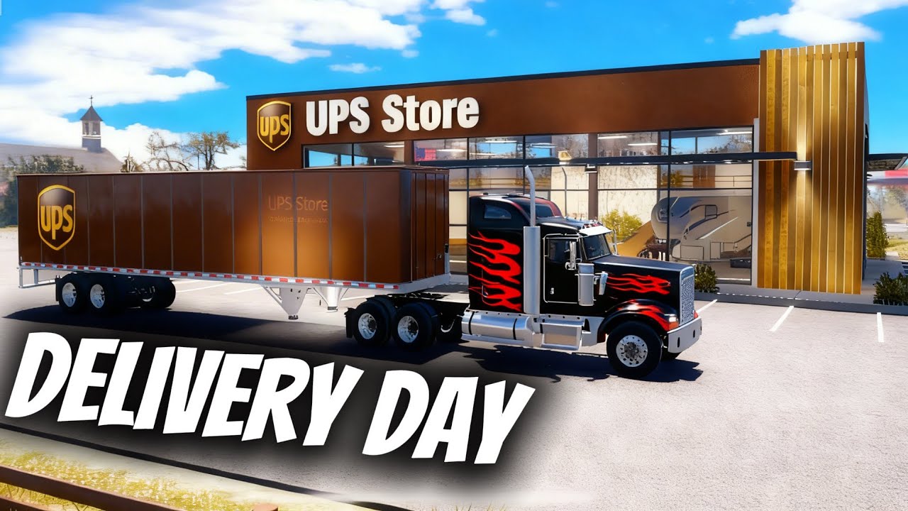 Opening Up A Semi Truck Delivery Company (Roblox American Plains Mudding)