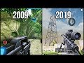 Evolution of Android/iOS FPS Games 2009-2019