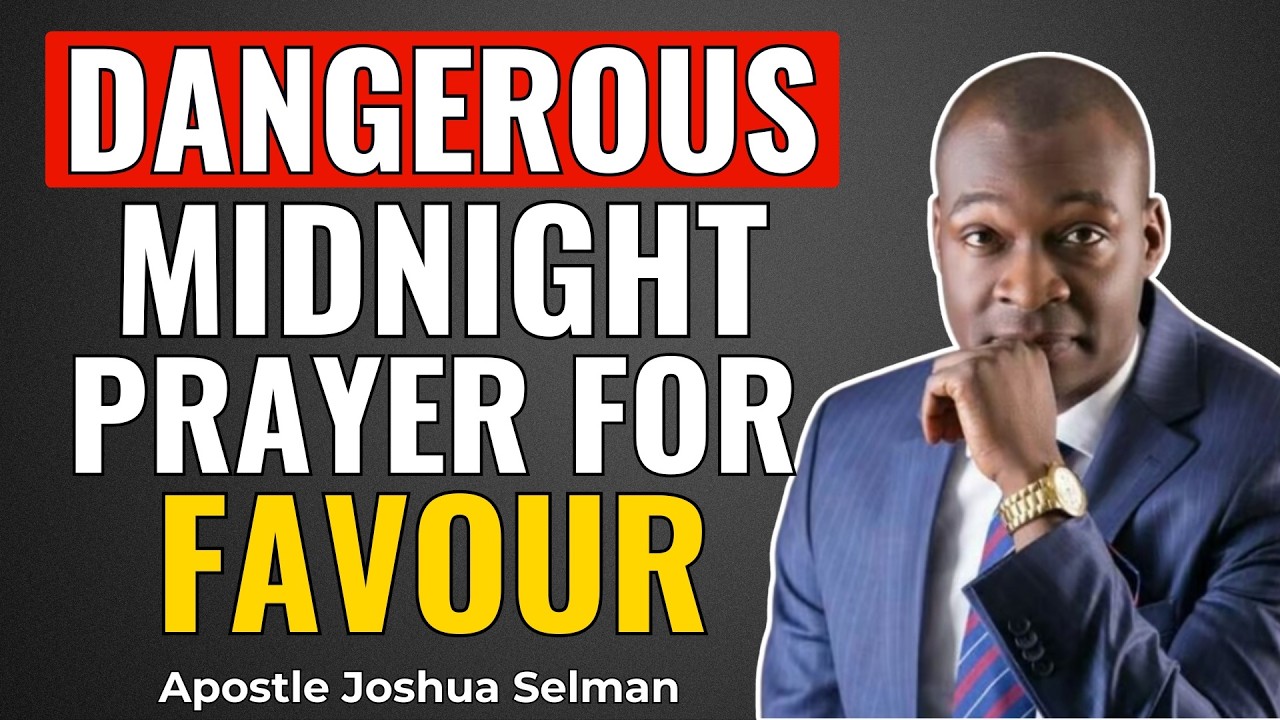 DANGEROUS MIDNIGHT PRAYERS FOR UNSTOPPABLE FAVOUR | APOSTLE JOSHUA SELMAN