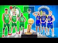 Celtics vs Warriors NBA FINALS Basketball Challenges!