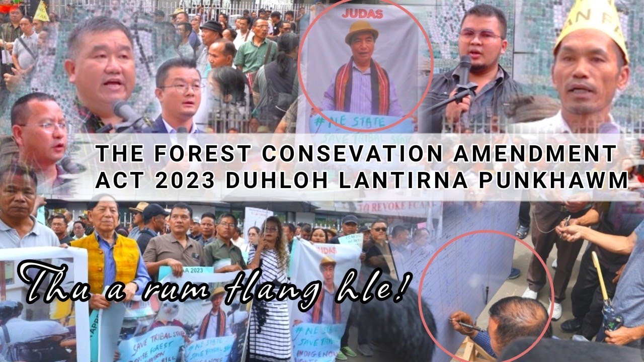 The Forest conservation Amendment Act 2023 duhloh lantirna punkhawm | Engnge kan ngaih dan?