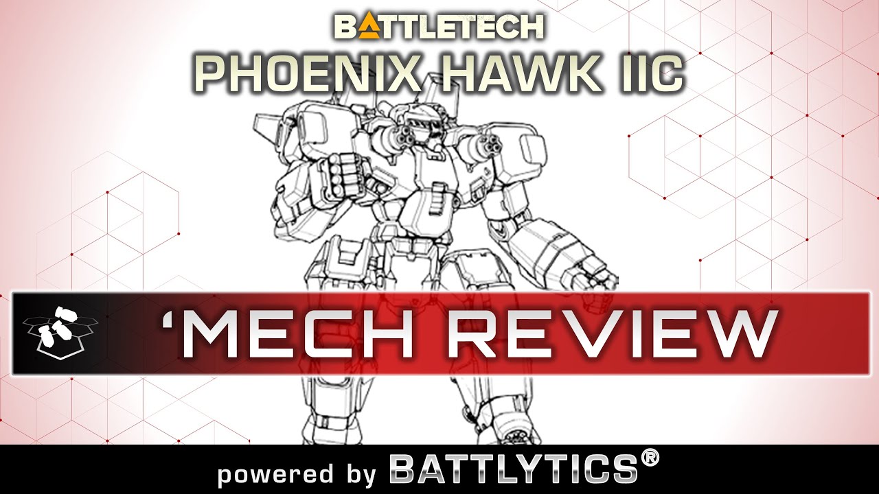 BATTLETECH: Phoenix Hawk IIC Battlytics | Mercenaries Kickstarter ...