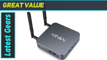 MINIX NEO J51-C8 Max Mini Computer: The Ultimate Compact Workstation!