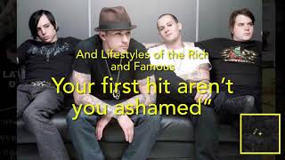 I just wanna live (Lyrics)-Good Charlotte/The chronicles of life and death