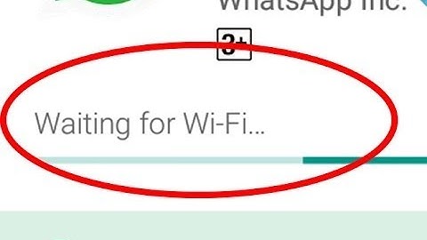 (PROBLEM FIXED) How to fix waiting for wifi Problem in google play store for Mi mobiles | tricks