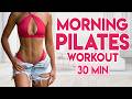 30 min Morning Pilates | Moderate Intensity At Home Mat Pilates Class