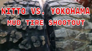 NITTO VS. YOKOHAMA M/Ts   BURIED TO THE FRAME IN MUD!! #REDWINCH #MAXTRAX