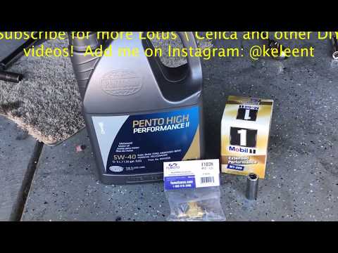 Fumoto Oil Drain Plug Valve Install: Lotus Elise \ Exige or Celica