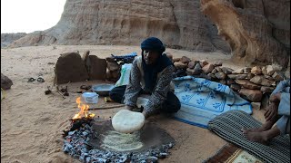 The Taguella, the bread of the Tuaregs of the Sahara