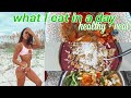 VLOGMAS 6 | healthy college what i eat in a day