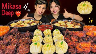 Special Bhatti Momomukbang With My Boyfriend Eating Piroo Sekuwa