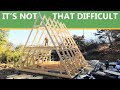 Selfbuilding your A-frame home - HOW to do it and WHAT to expect