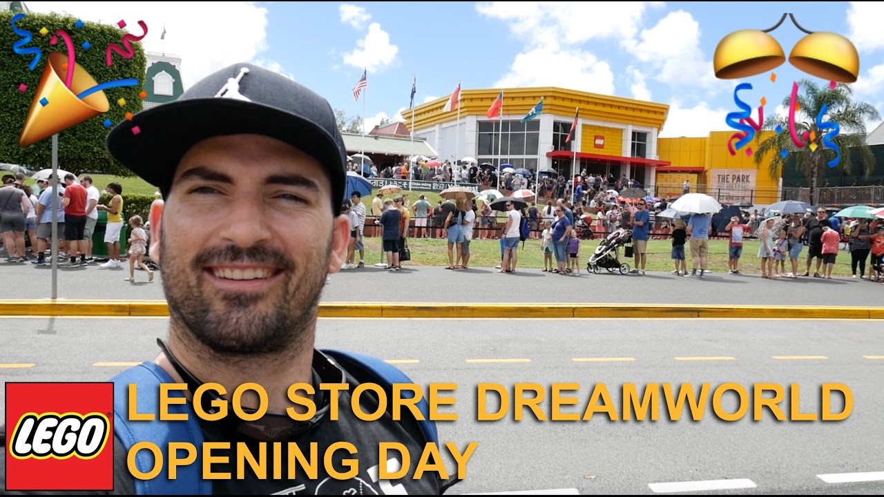 LEGO Store Dreamworld Opening - Australia - YouTube