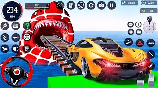 Mega Ramp Car Stunt Master Simulator - GT Impossible Sport Car Racing#toys #games #jcb #jcbtruck