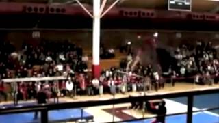 Awesome Gymnastics Release Move on High Bar!