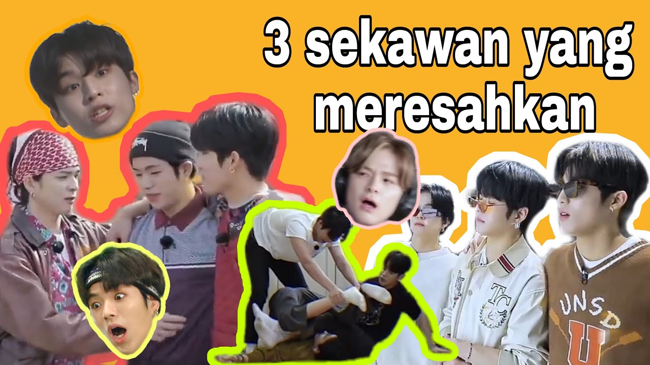 Kelakuan Jaehyuk + Asahi + Jeongwoo yang sangat bobrok! | Treasure SUB INDO