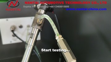 Nantai Siemens Piezo injector A2C3999700080 tester  EPS205 NTS206 common rail test bench