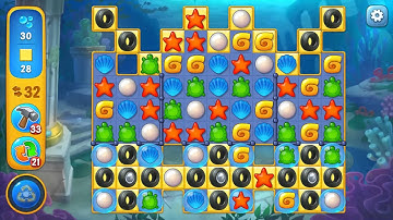 Fishdom level 1134 Gameplay (iOS Android)