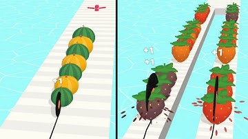 Twin Slicer! Very satisfying and relaxing ASMR slicing video